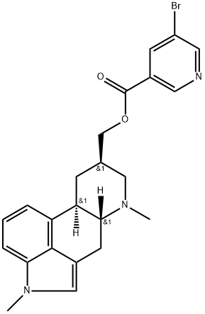 尼麦角林EP杂质G结构式