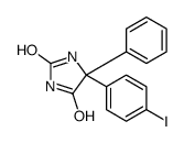 5-(4-iodophenyl)-5-phenylimidazolidine-2,4-dione结构式