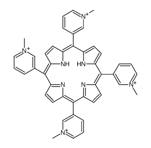 tetra(3-N-methylpyridyl)porphine Structure