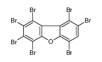 1,2,3,4,6,8,9-heptabromodibenzofuran结构式