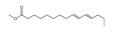 methyl pentadeca-9,11-dienoate Structure