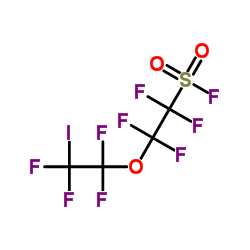 5-iodooctafluoro-3-oxapentanesulfonyl fluoride Structure