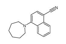 4-(azepan-1-yl)naphthalene-1-carbonitrile Structure