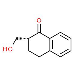 1(2H)-Naphthalenone,3,4-dihydro-2-(hydroxymethyl)-,(2R)-(9CI) Structure