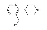 (2-piperazin-1-yl-pyridin-3-yl)methanol Structure