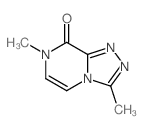 1,2,4-Triazolo[4,3-a]pyrazin-8(7H)-one,3,7-dimethyl- picture