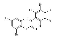 Carbonic acid 2,3,4,5,6-pentabromophenyl=2,4,6-tribromophenyl ester结构式