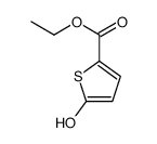 5-Hydroxy-2-thiophenecarboxylic acid ethyl ester结构式