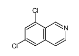 6,8-dichloroisoquinoline Structure