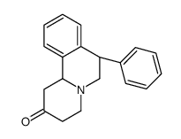 (7R,11bS)-7-phenyl-1,3,4,6,7,11b-hexahydrobenzo[a]quinolizin-2-one结构式