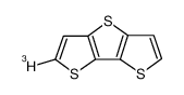 dithieno[3,2-b:2',3'-d]thiophene-2-t结构式