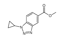 1-环丙基-1H-苯并[d][1,2,3]噻唑-5-羧酸甲酯图片