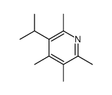 2,3,4,6-tetramethyl-5-propan-2-ylpyridine Structure