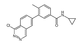 3-(1-chloro-6-phthalazinyl)-N-cyclopropyl-4-methylbenzamide Structure