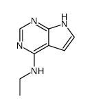 ethyl-(7H-pyrrolo[2,3-d]pyrimidin-4-yl)-amine Structure