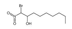 1-bromo-1-nitrononan-2-ol Structure