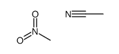 acetonitrile,nitromethane Structure