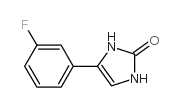 4-(3-fluorophenyl)-1,3-dihydroimidazol-2-one Structure