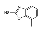 7-Methyl-benzooxazole-2-thiol Structure