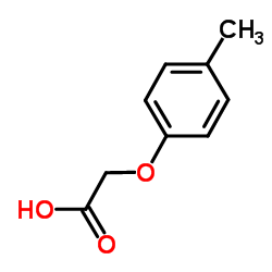 (4-甲基苯氧基)乙酸结构式