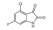 4-Chloro-6-fluoroindoline-2,3-dione picture