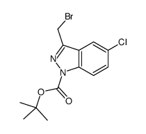 TERT-BUTYL 3-(BROMOMETHYL)-5-CHLORO-1H-INDAZOLE-1-CARBOXYLATE picture