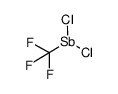 dichloro(trifluoromethyl)stibane Structure