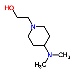 2-[4-(Dimethylamino)-1-piperidinyl]ethanol structure