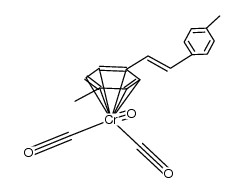 (trans-4,4'-dimethylstilbene)tricarbonylchromium结构式