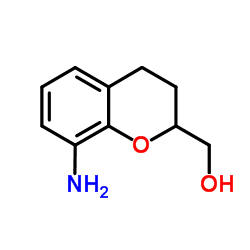 (8-Amino-3,4-dihydro-2H-chromen-2-yl)methanol结构式