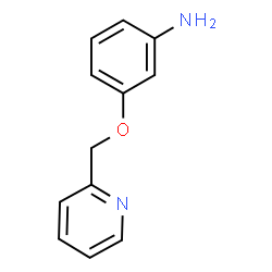 3-(pyridin-2-ylmethoxy)aniline structure