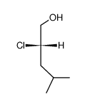 (S)-2-CHLORO-4-METHYLPENTAN-1-OL结构式