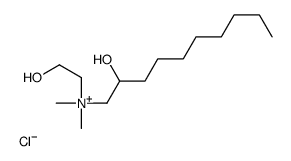 2-hydroxydecyl-(2-hydroxyethyl)-dimethylazanium,chloride结构式