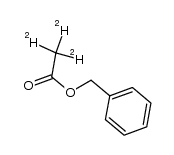 benzyl [2-2H3]ethanoate结构式