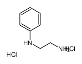 N'-phenylethane-1,2-diamine,dihydrochloride结构式