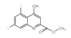 5,7-二氯-4-羟基喹啉-2-羧酸甲酯图片