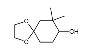 7,7-Dimethyl-1,4-dioxa [4.5] decyl-8-ol structure