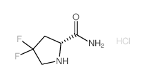 (R)-4,4-DIFLUOROPYRROLIDINE-2-CARBOXAMIDE HYDROCHLORIDE picture