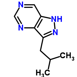 3-Isobutyl-1H-pyrazolo[4,3-d]pyrimidine Structure