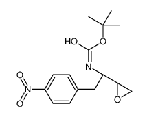 TERT-BUTYL ((S)-2-(4-NITROPHENYL)-1-((R)-OXIRAN-2-YL)ETHYL)CARBAMATE structure