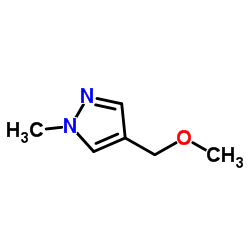 4-(Methoxymethyl)-1-methyl-1H-pyrazole结构式