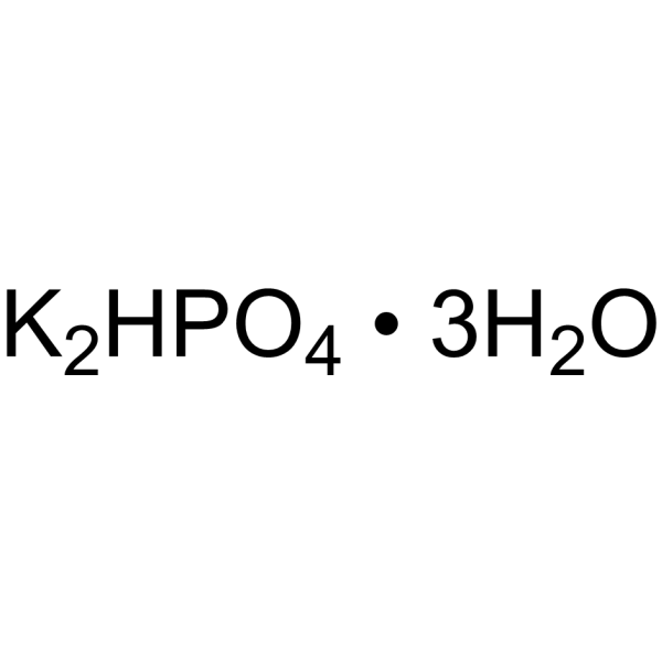 Potassium hydrogen phosphate hydrate (2:1:3) Structure