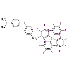 4-异丙基-4'-甲基二苯基碘离子四(五氟苯基)硼酸盐图片