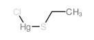 Ethanethiolmercury chloride结构式