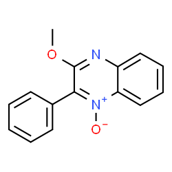 2-Methoxy-3-phenylquinoxaline 4-oxide structure