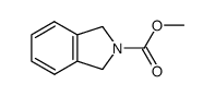 1,3-dihydroisoindole-2-carboxylic acid methyl ester结构式