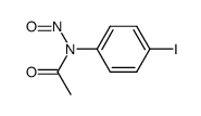 N-(4-iodophenyl)-N-nitrosoacetamide Structure