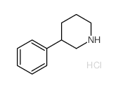 3-苯基哌啶盐酸盐结构式