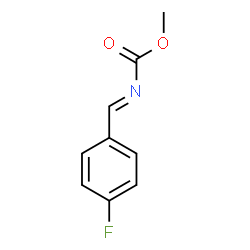 Carbamic acid,[(4-fluorophenyl)methylene]-,methyl ester (9CI) Structure