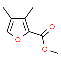 2-Furancarboxylicacid,3,4-dimethyl-,methylester(9CI)结构式